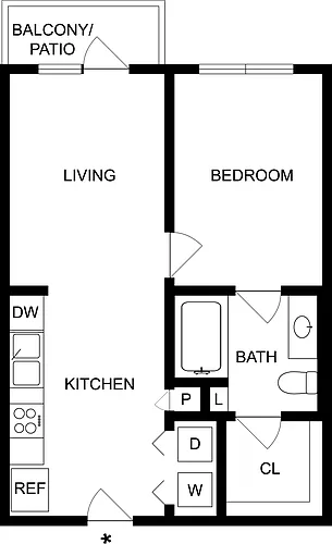 Floor plan A1B