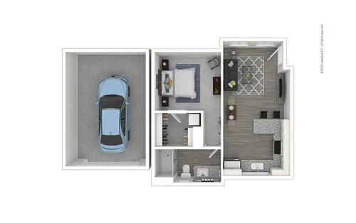 Floor plan Bay Hill Carriage Home