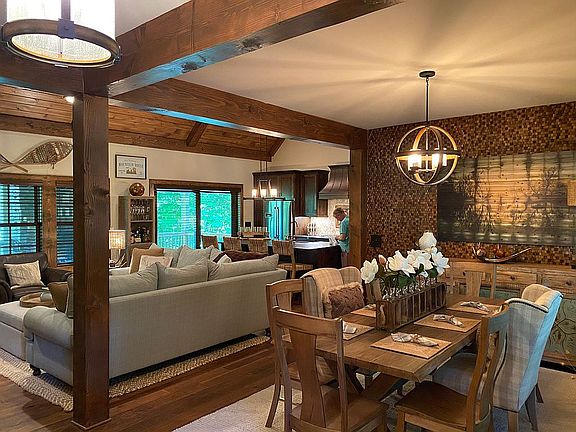 View from entry foyer