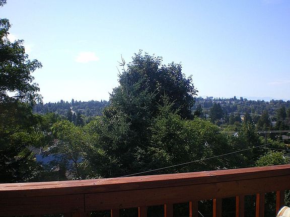 On a clear day full on view of Olympic Mts.