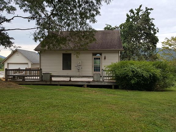 large sunny lot with room for garden