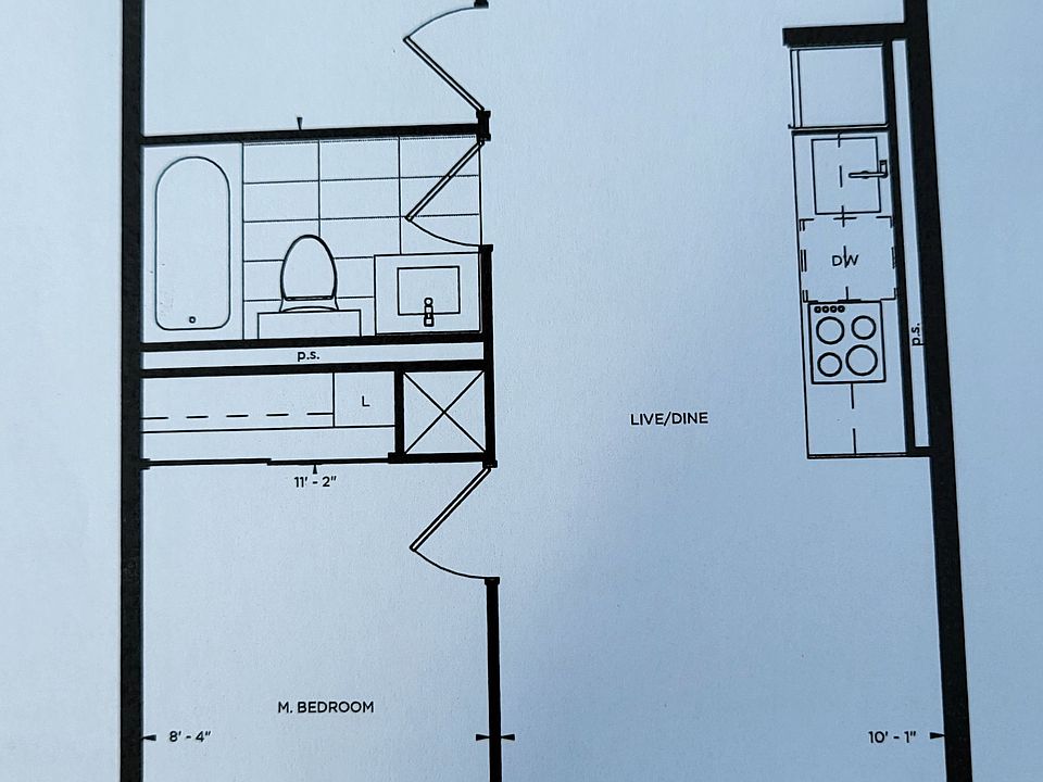 2nd image of 100 W Dalhousie St E #2512