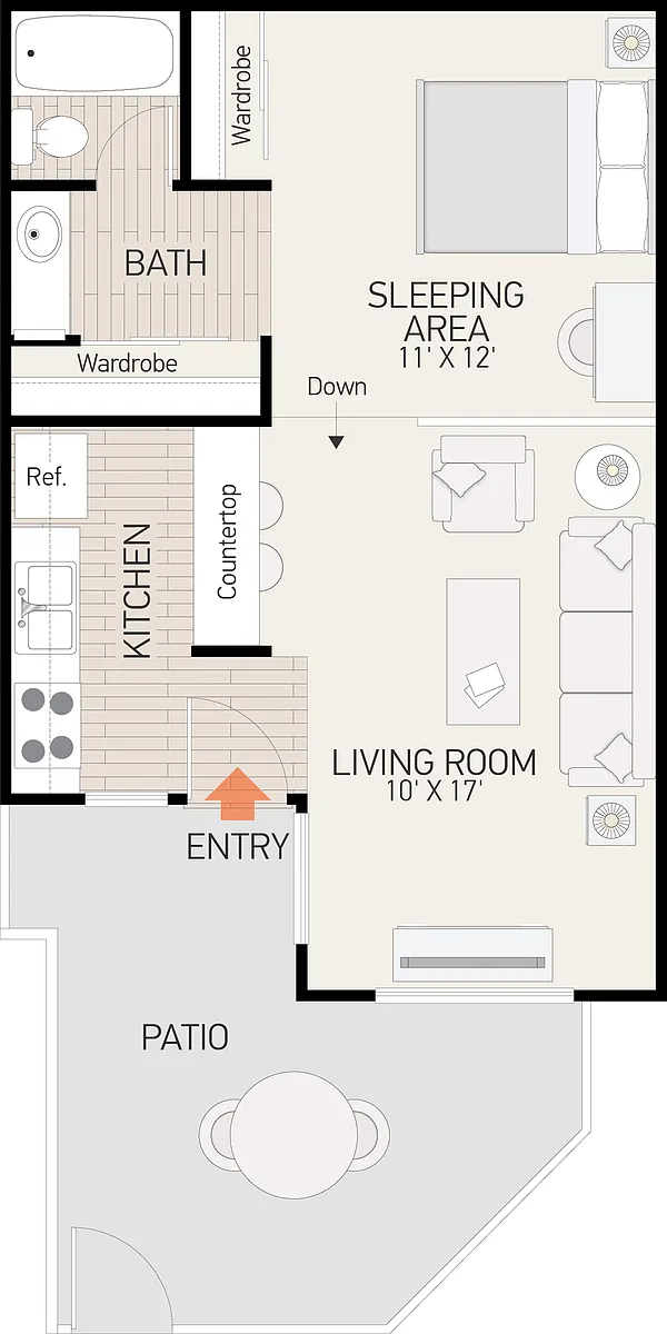 Floor plan Plan 1