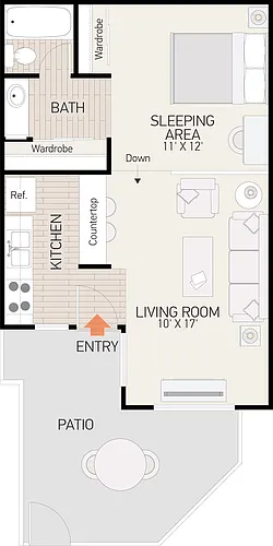 Floor plan Plan 1