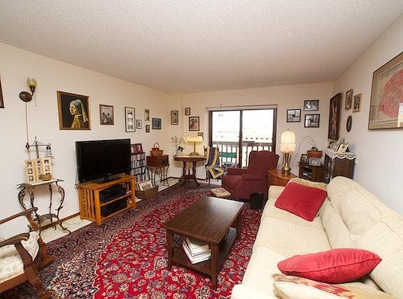 large living room walks out to balcony