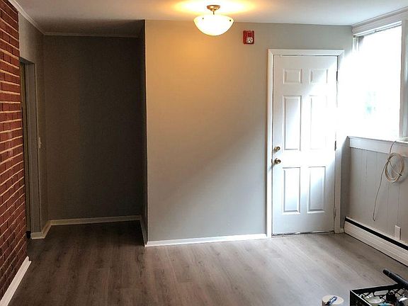 Dining room. New floors, freshly painted.