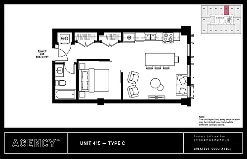 Floor plan 415