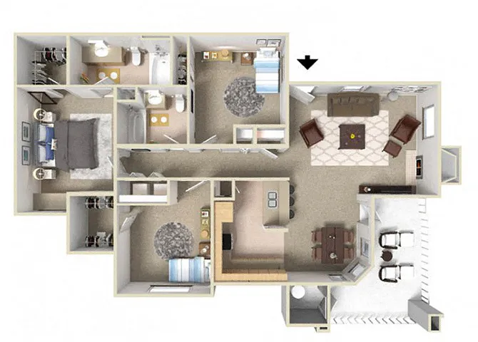 Floor plan Sabina