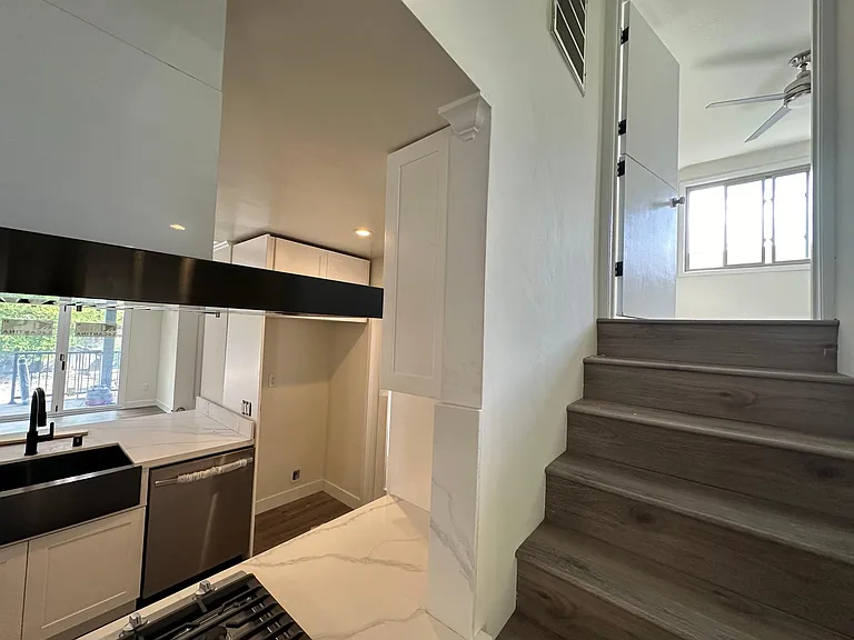 Stairs to upstairs Bedroom #4