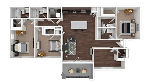 Floor plan 3X4