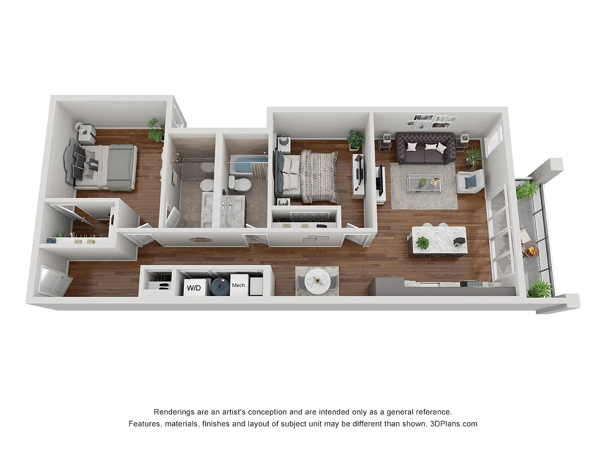 Floor plan B4