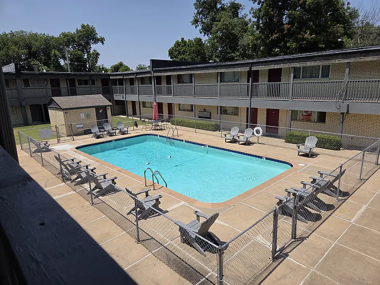 Swimming Pool + Lounge Furniture for Resident's Use