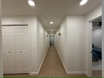 Hallway to bedrooms