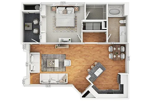 Floor plan 1A1