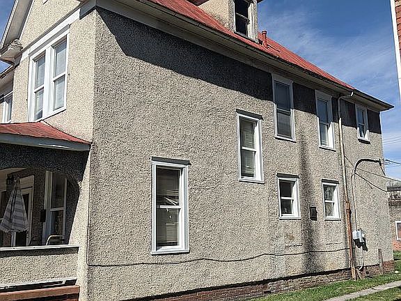 Side view of length of house