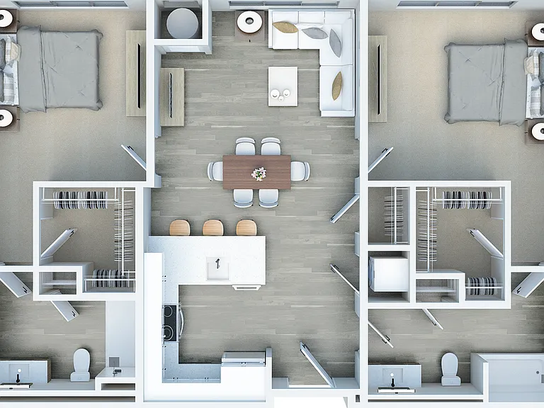 TWO BEDROOM TWO BATHROOM TWO BEDROOM TWO BATHROOM