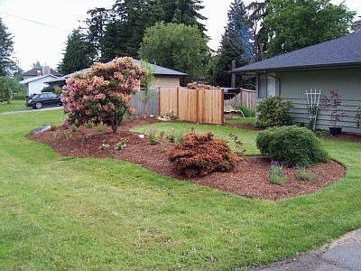 Front flower bed