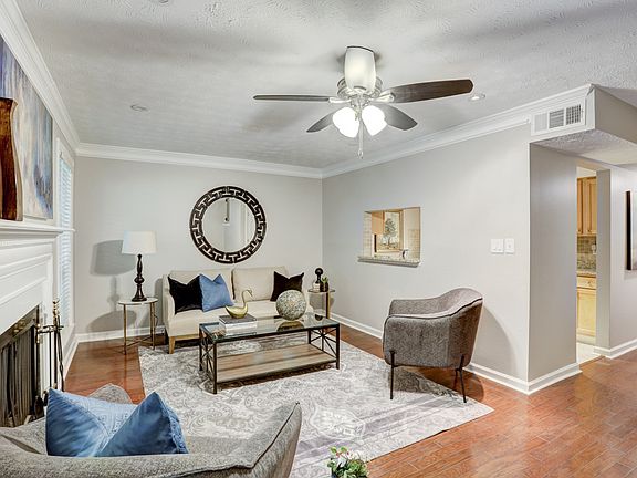 Fireside living room