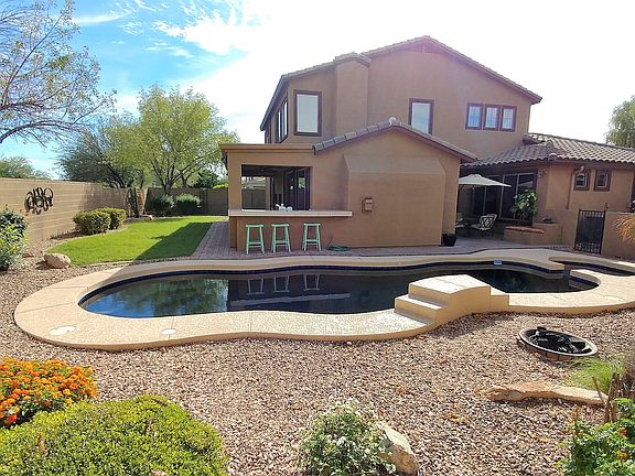 Heated pool and spa, 