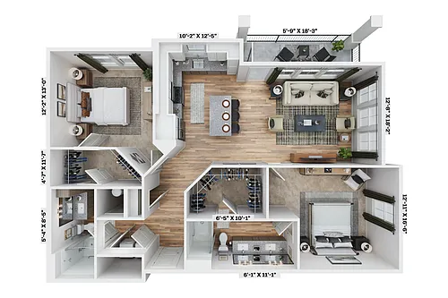 Floor plan B2