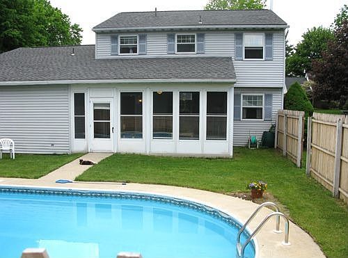 View from the backyard