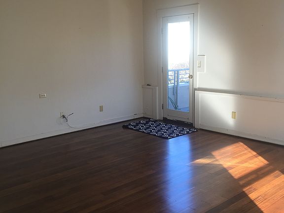 Living room with access to private deck.