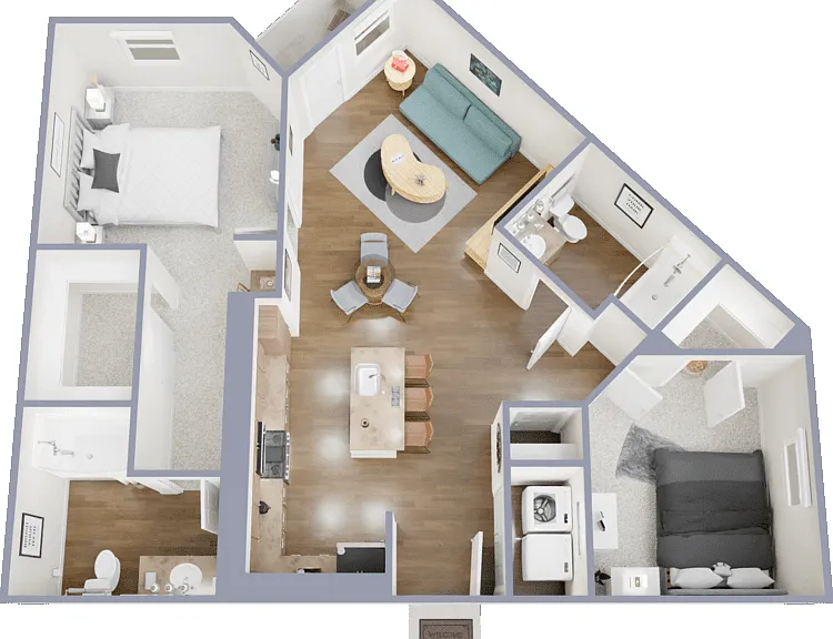 Papyrus Floorplan Diagram