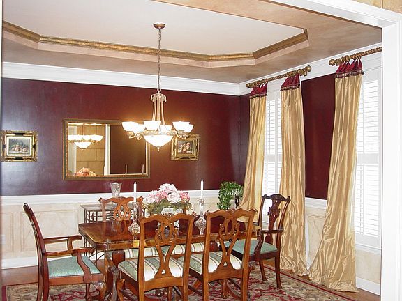 Formal dining room seats 12