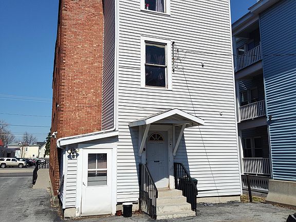 Parking lot and rear Apt entrance
