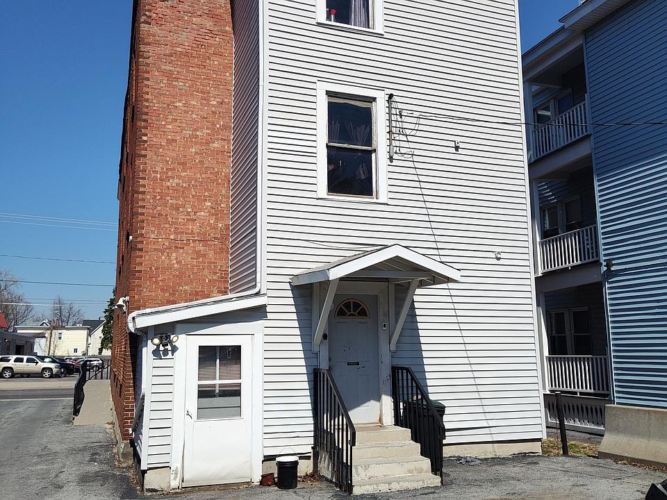 Parking lot and rear Apt entrance