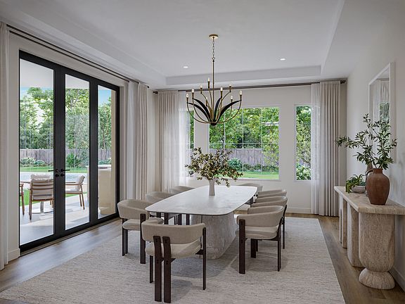 Novo 4 - Dining Room rendering