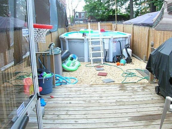 Back Patio and Yard