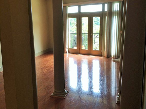 Walking into the living room