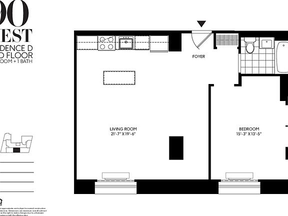 2nd image of 90 West St APT 23D
