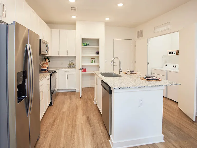 Kitchen with Stainless Steel Appliances