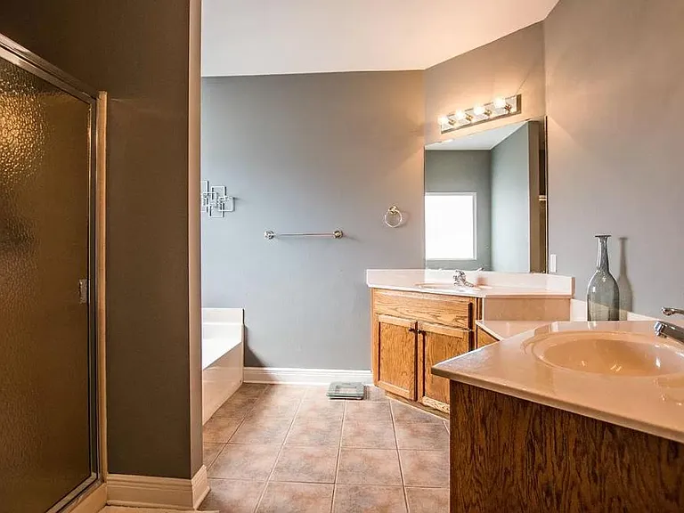 Primary bathroom suite
