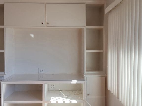 Built in entertainment center