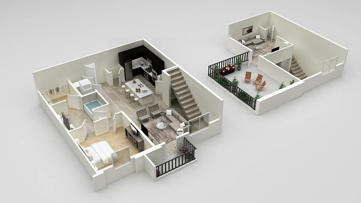 Floor plan A1E