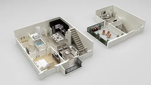Floor plan A1E