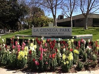 La Cienega Park next door