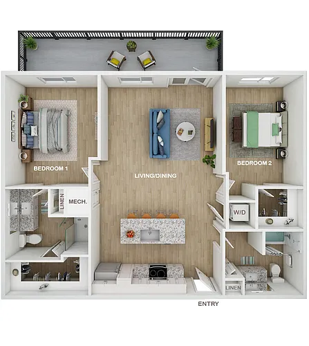 Floor plan B2