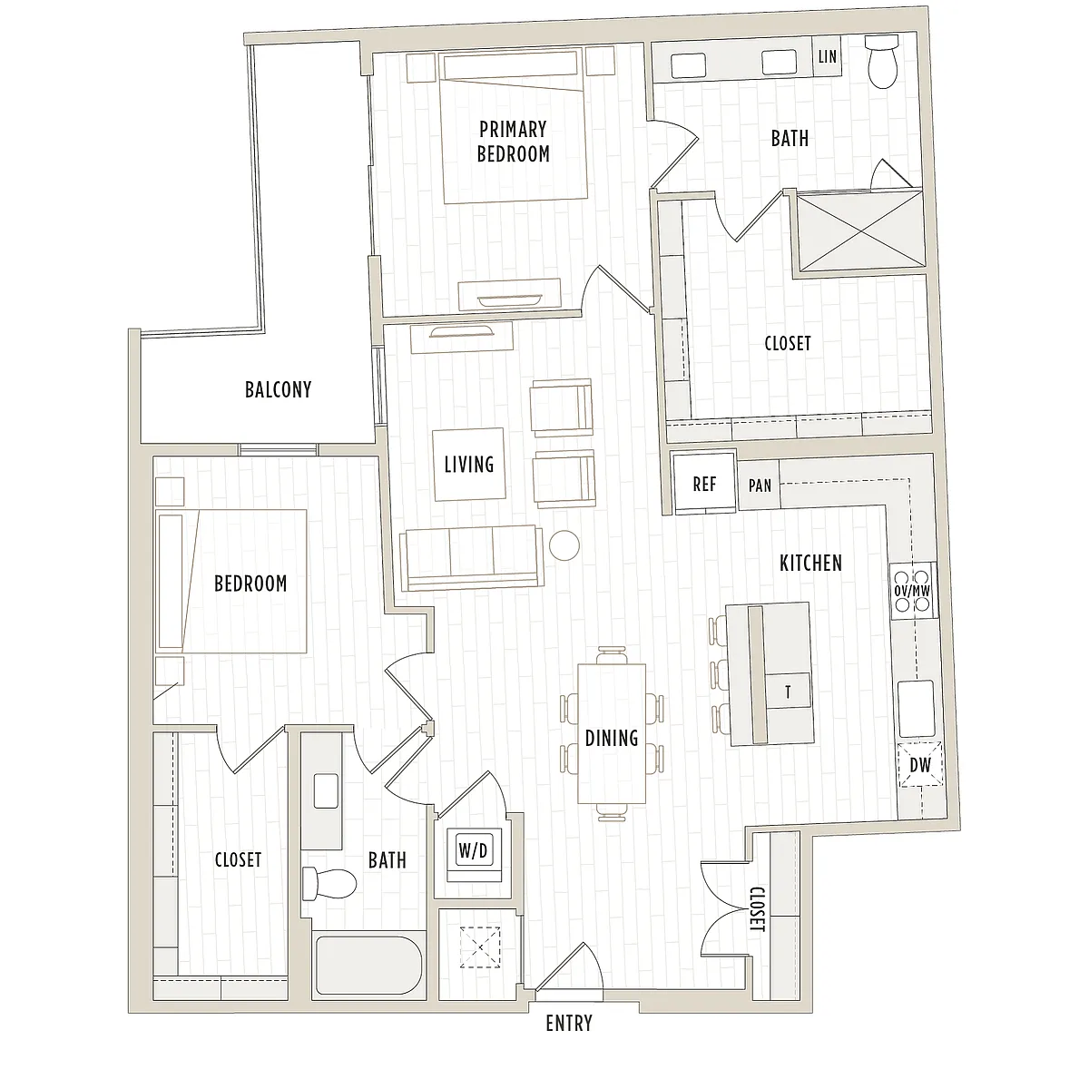 Floor plan B7