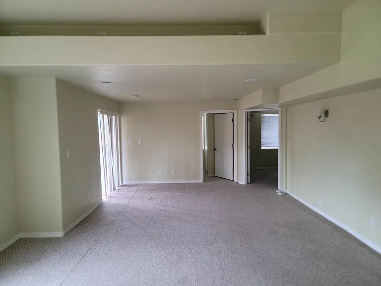 Basement family room/bedrooms/rear entry