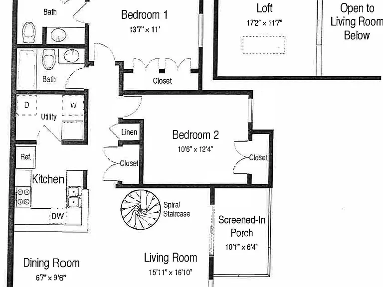 Hibiscus: Beds - 2: Baths - 2: SqFt Range - 1254 to 1254