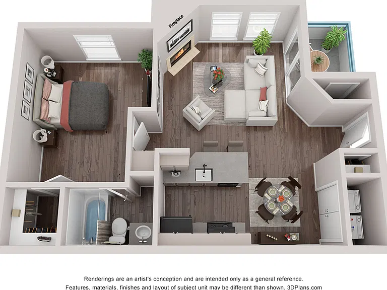 A2, A2A - 679 sqft A2, A2A - 679 sqft