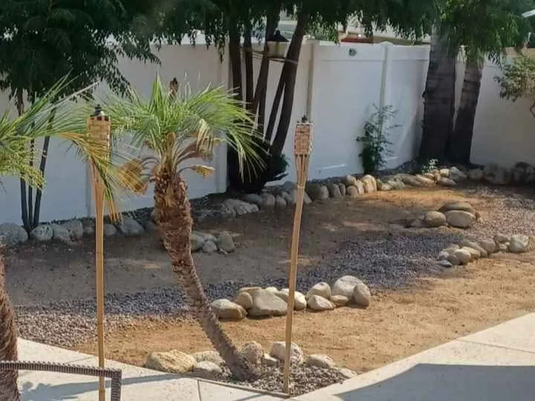 Back patio