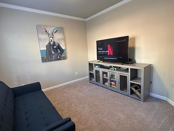 Flex room off the entry of the home