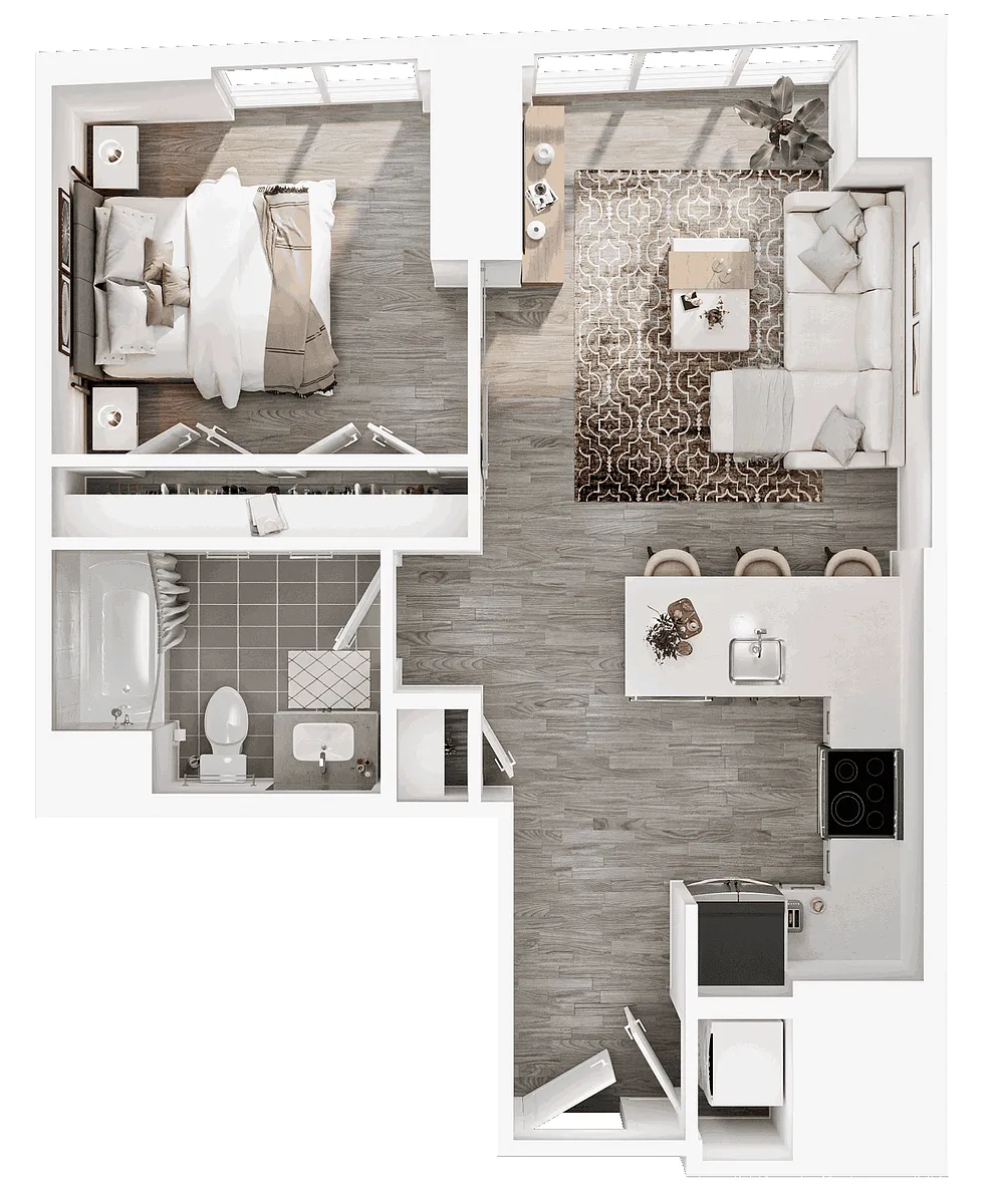 Floor plan E