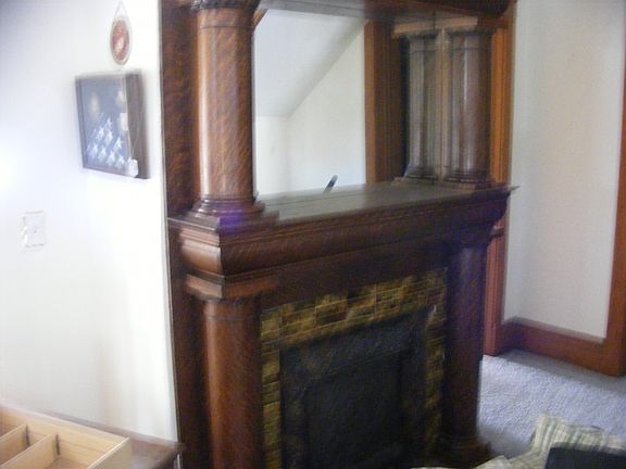 Original fireplace