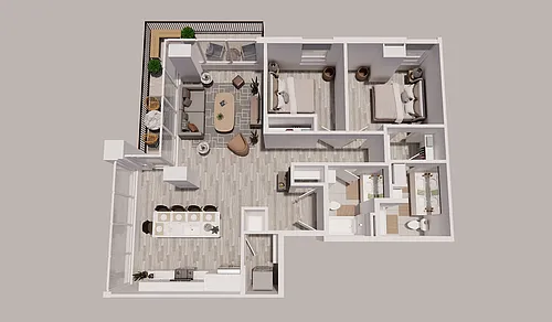 Floor plan The Frank
